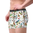 thumbnail image 3 of Bingfone Sea Animals 1 Men's Underwear - Casual Stretch Boxer Briefs-Small, 3 of 7