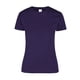 thumbnail image 1 of Playera Peso Completo para Dama, Color Morado, 100% Algodón, 1 of 3