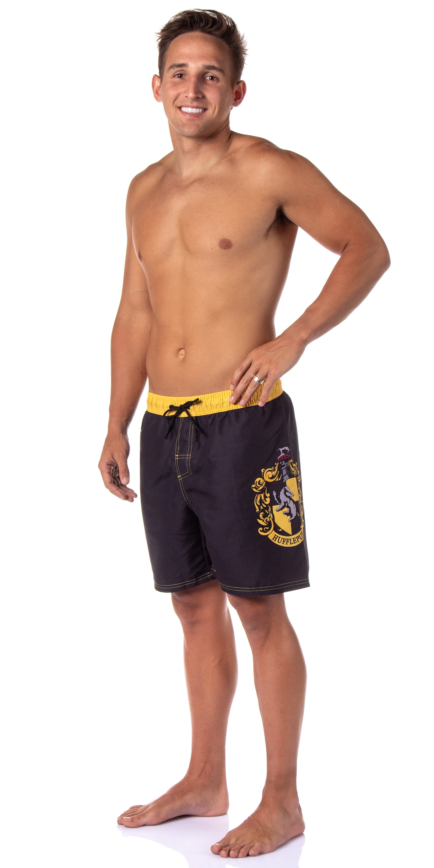 The Wizarding World of Harry Potter Men's Hogwarts All Houses Swim Trunks
