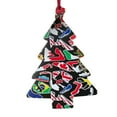 thumbnail image 2 of LEFTHIGH Home Christmas Tree Acrylic Ornament 1 Racing Tracks Ornaments Decor, 2 of 3