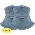 thumbnail image 1 of Lot de 2 Cache-Cou Masque de Ski Hommes Femmes Cyclisme Chasse Temps Froid Couvrant Bleu, 1 of 7