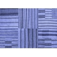 thumbnail image 1 of Ahgly Company Machine Washable Indoor Rectangle Abstract Blue Contemporary Area Rugs, 8' x 12', 1 of 4
