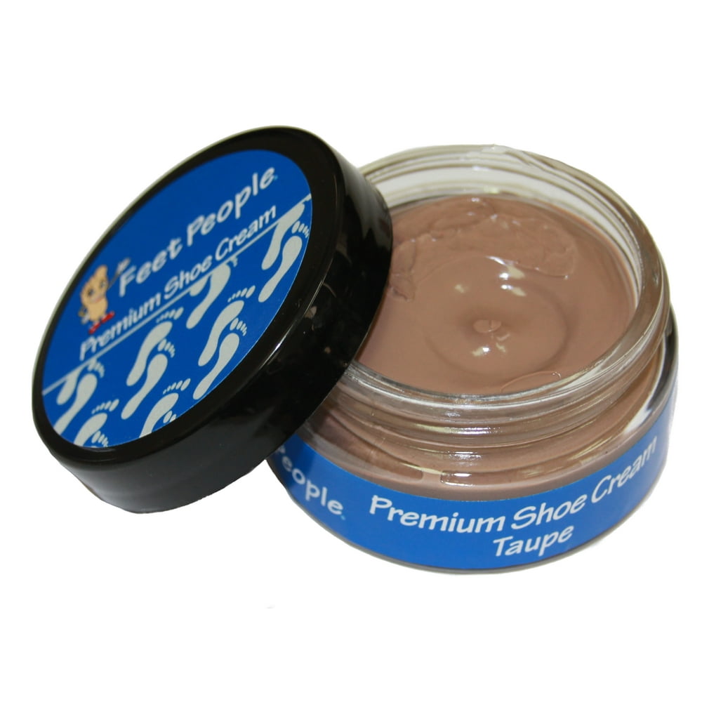 using shoe cream