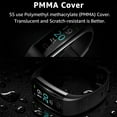 thumbnail image 4 of Reloj inteligente temperatura corporal, IP68 pulsera inteligente impermeable reloj deportivo inteligente para mujeres podómetro para hombres correr sueño fitness actividad rastreador aplicable a plano, 4 of 5