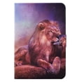 thumbnail image 2 of SaniMore for Lenovo Tab M10 Plus 3rd Gen 10.6 inch 2022 TB-125F/128F Case, PU Leather Wallet Flip Case with Auto Wake/Sleep Card Cash Slots Multiple Viewing Angles Protective Cover, Lion, 2 of 9