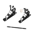 thumbnail image 4 of 2 piezas Doble Pedal Drum Tambor Reemplazo de patada Portable Estabilizadores de piso de aluminio profesional para regalo de bateristas profesionales, 4 of 8