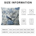 thumbnail image 5 of ONETECH  Pillow Covers Blue Birds Flowers Pillow Cover Decor Outdoor Pillow Covers for Couch Pillows Living Room Bedroom, 5 of 5