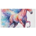 thumbnail image 2 of Painting Horse 3 Ring Binders 1.5 inch Hardcover File Folders with Interior Pockets A4 Size Organizer for School Office Hospital, 2 of 8