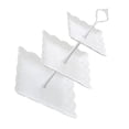 thumbnail image 2 of 2 Pieces Three Layer PP Fruit Tray tray Cake stand Candy Cake Stand Vegetable Storage Rack Candy Plate Dessert Serving Tray, 2 of 7
