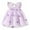 Purple, variant on Toddler Girls Fly Sleeve Butterfly Tulle Ruffles Dress Dance Party Princess Dresses Clothes Girls Dresses for Wedding Birthday Pageant Celebration