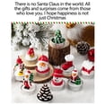 thumbnail image 4 of JilgTeok Clearance Mini Christmas Candles Set Santa Shaped Unscented Candles Tree Tea Lights Candles Tea Candles Winter Candles Home Decor Cute Stuff Christmas Decorations Merry Christmas Sign(3pc), 4 of 7