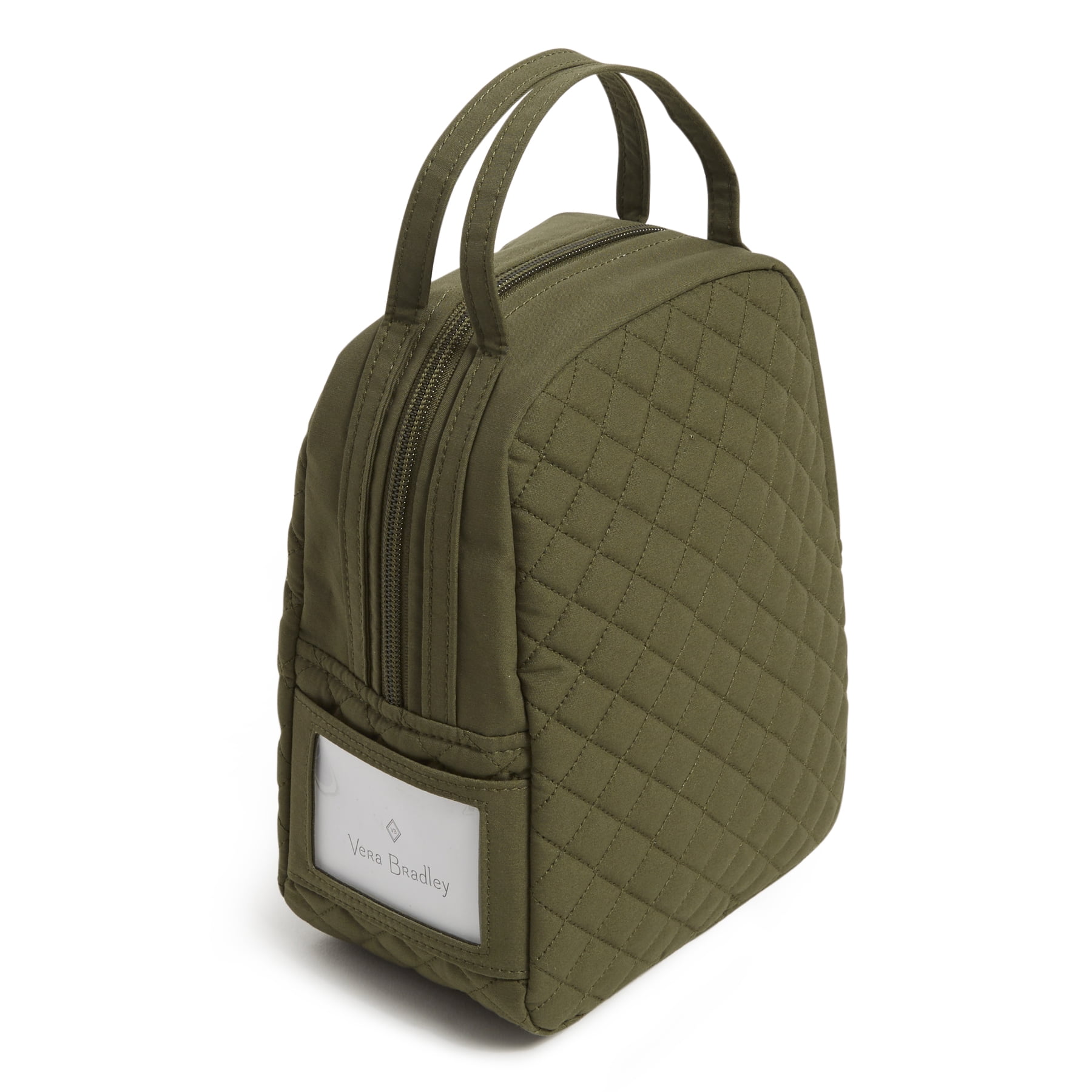 Vera Bradley Women's Cotton Lunch Bunch Bag Climbing Ivy Green
