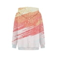 thumbnail image 3 of Gibobby Sudadera para mujer, Sudaderas de manga larga con capucha para mujer, suéteres de forro polar, sudaderas con bolsillos(Rojo,CH), 3 of 5