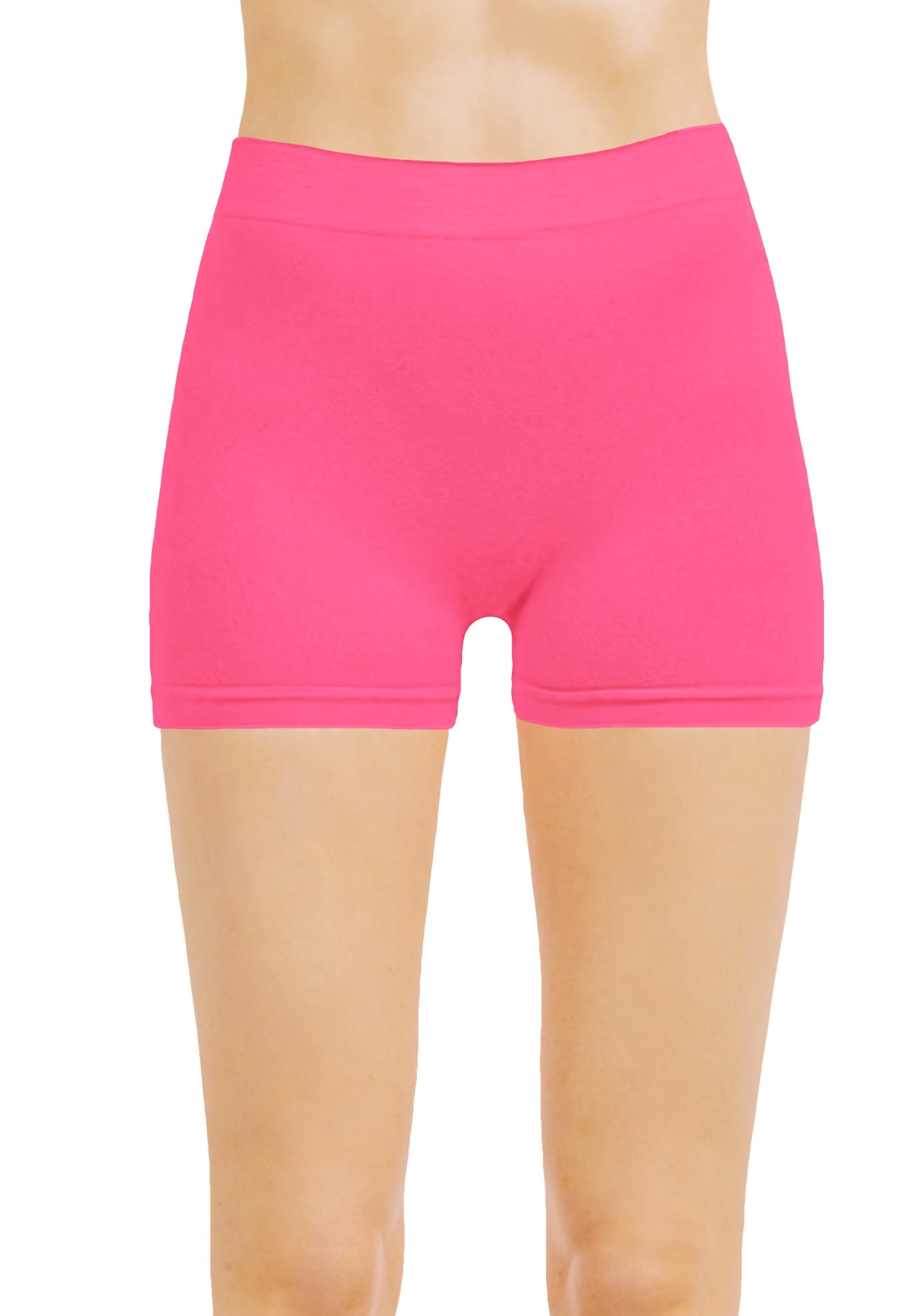 ClothingAve. Women's Basic Biker Shorts Underskirt/Underdress Layer
