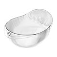 thumbnail image 2 of Cesta de drenaje multifuncional, escurridor de cuencos para frutas y verduras, cesta coladora para lavado de arroz para frutas, uvas Claro, 2 of 8