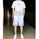 thumbnail image 2 of Conjunto De Camiseta Y Pantalón De Hombre, Chándal Hip Hop, 2 of 8
