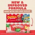 thumbnail image 3 of Danimals Smoothie Strawberry and Banana Split Low Fat Dairy Drink Smoothie Bottles, Multi-Pack, 3.1 fl oz, 12 Count​, 3 of 16