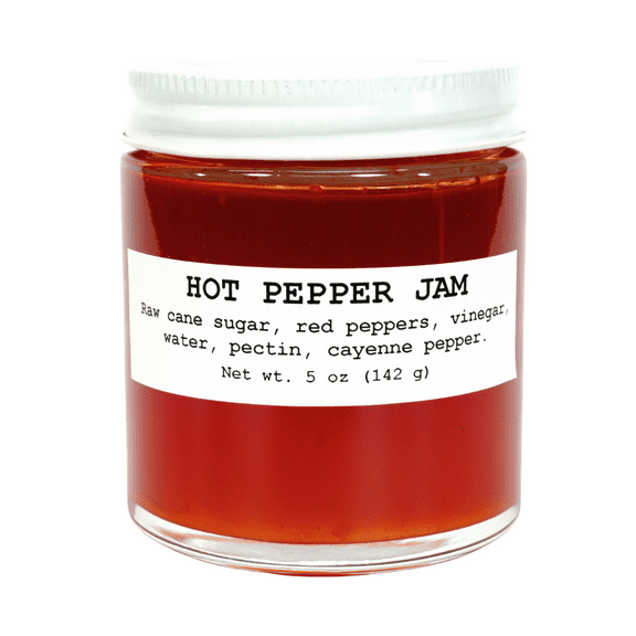 Hot Pepper Jam, 5 oz - Craft, Gourmet, Unusual Jams & Jellies Made in West Virginia