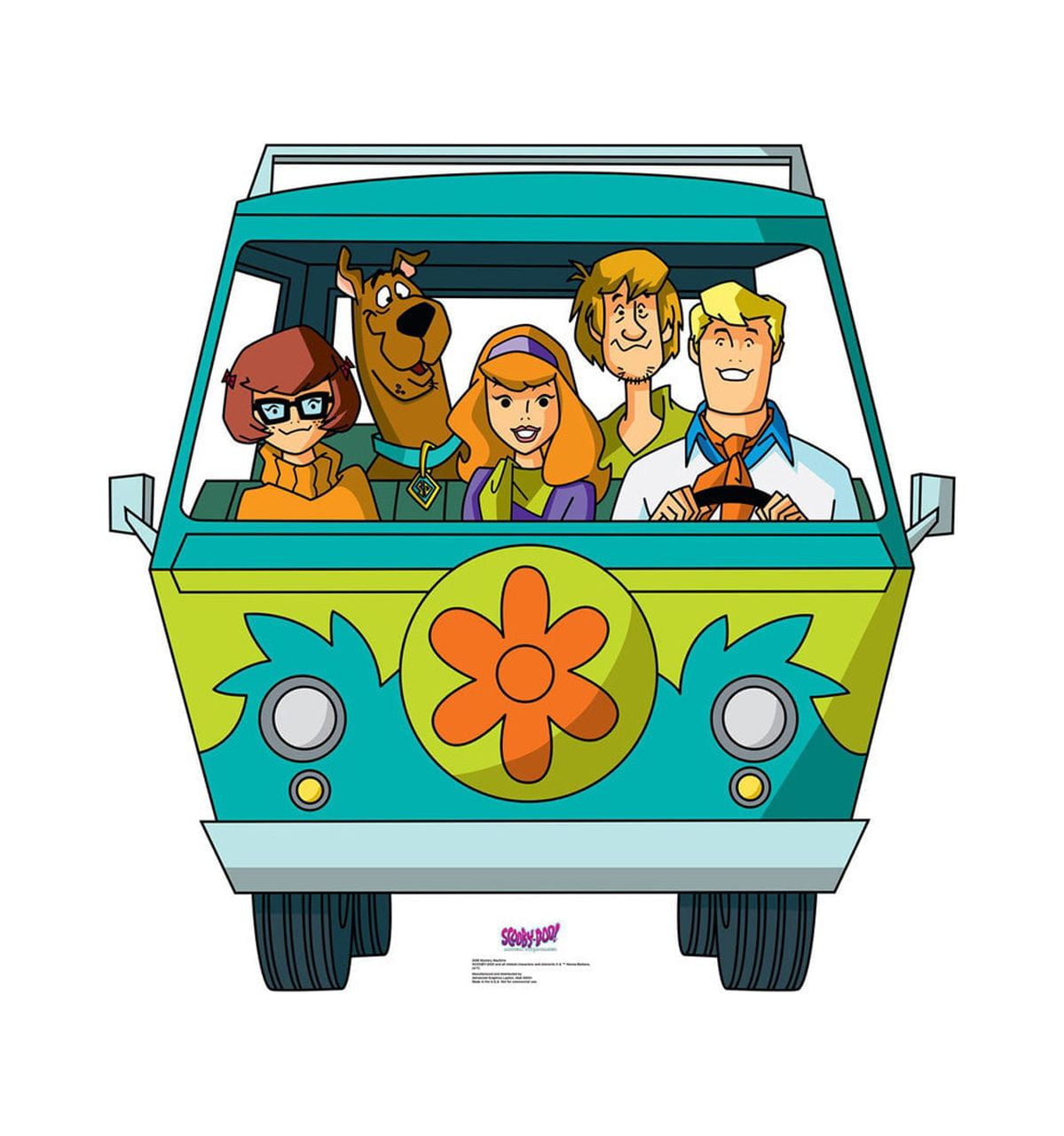 Scooby-Doo Mystery Inc. - 45x45 in. Mystery Machine Cardboard Standup