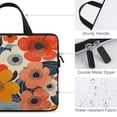 thumbnail image 3 of AWERP 1960s Retro Floral Pattern Laptop Bag Diving Fabric Tablet Cover Neoprene Laptop Sleeve Carrying Bag 13inch, 3 of 5