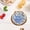 A, variant on Desktop ornament,Scallop Trinket Dish Chinoiserie Decor Millenial Decor Jewelry Holder Blue Floral Dish Beach Art Decoration Scallop Crafts