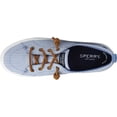 thumbnail image 5 of Women's Sperry Top-Sider Crest Vibe Mini Check Sneaker Blue/White Canvas 5.5 M, 5 of 6