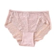 thumbnail image 2 of AHTJRT Underwear Panties for Women Plus Size Lace Bikini Underwear High Waist Stretch Soft Breathable Comfortable Daily Wear Briefs, 2 of 6