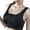 Black, variant on Bigersell Full Coverage Bra Women's Sport Underwear Yoga Fitness Workout Bra Running Padded Tops Vest Female Wireless Comfortable Bra Women Spandex Full-Figure Bra Style 1488, White XXL
