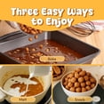 thumbnail image 6 of Snackathon Caramel Bits, 22 OZ Resealable Bulk Bag, Unwrapped Classic Sweet & Buttery Caramel Chips for Baking, Melting & Candy Making, Made in USA, 6 of 9