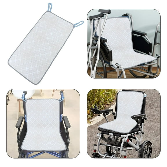 TABLZONE Absorbent Leakproof Wheelchair Seat Cushion for Home Use with AntiSlip Design and Comfortable Protection Multi Color 20x18 Inches