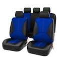 thumbnail image 4 of Funda de asiento de coche de color azul zafiro rojo, general, cuero de PU, cuero artificial, costura de PVC, 4 of 5