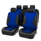 thumbnail image 2 of Funda de asiento de coche de color azul zafiro rojo, general, cuero de PU, cuero artificial, costura de PVC, 2 of 5