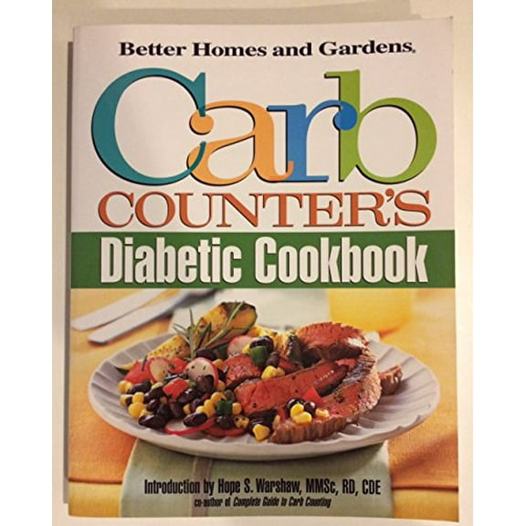 Pre-Owned Carb Counter's Diabetic Cookbook, 9780696216251, 0696216256, Paperback,
