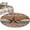 Gray, variant on Small Round Rug 3Ft Washable Non-Slip, Western Texas Star Vintage Circle Area Rugs for Living Room Bedroom, Retro Farmhouse Gray Brown Wooden Indoor Floor Mats Carpet Runner for Home Decor