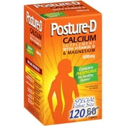 Inverness Medical Posture D Calcium with Vitamin D & Magnesium, 120 ea