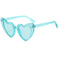 thumbnail image 1 of angular love SUNGLASSES sunscreen peach heart glasses UV400 glitter crystal SUNGLASSES SUNGLASSES, 1 of 7
