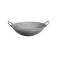thumbnail image 2 of 20" Carbon Steel Cantonese Style Wok Pan Gourmet Chef Frying Pan, Double Handle, 2 of 7