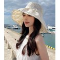 thumbnail image 3 of YooGuoGuo Womens Lace Bucket Hat Soft Cotton Lace Breathable Foldable UV Sun Protection Bucket Hat Summer Outdoor Beach Cap for Girls, 3 of 3
