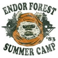 thumbnail image 2 of Women's Star Wars: Return of the Jedi Ewok Summer Camp  Graphic T-Shirt, 2 of 4