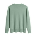 thumbnail image 6 of BLTIBY Cardigan Sweaters for Women Plus Size Open Front Solid Color Long Sleeve V Neck Button Comfy Lightweight Knit Casual Coat 2025 Mint Green M, 6 of 9