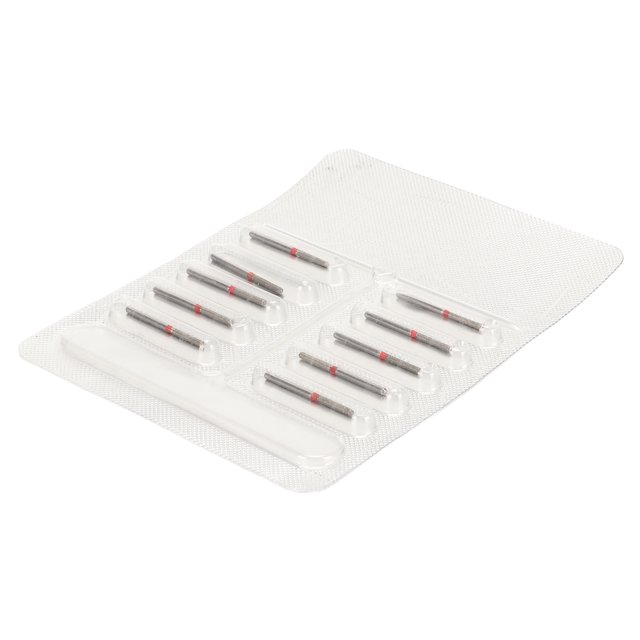 Fresa de pieza de mano dental mejora la eficiencia Fresa dental portátil de dureza fuerte SR13F 10 piezas para pieza de mano de alta velocidad ANGGREK Otros