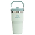 thumbnail image 1 of Pajita abatible Stanley IceFlow, 600 ml, aislante, acero inoxidable, 1 of 6
