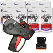 Monarch 1136 Price Gun with Labels Value Pack: Includes Monarch 1136 Pricing Gun, 112,000 White Pricemarking Labels