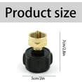 thumbnail image 2 of Camping Gas Cylinder Adapter Gas Adapter Head Adapter Nozzle, 2 of 4