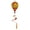New Mexico, variant on In the Breeze 0977 — Jewel Hot Air Balloon Spinner - Colorful Outdoor Hanging Wind Spinner and Yard and Garden Decoration