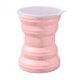 thumbnail image 3 of Botella de agua de silicona plegable Copa para beber al aire libre telescópica (rosa) JShteea Libre de BPA, 3 of 7
