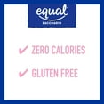Equal Saccharin Zero Calorie Sweetener Packets, Sugar Substitute, 100