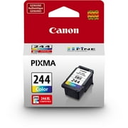 Genuine Canon PG-245 Black Ink Cartridge and Canon CL-244 Color Ink Cartridge