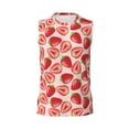 thumbnail image 6 of Picia Cute Strawberry mens Cotton Tank Undershirts , Moisture-wicking Ribbed Tanks, Lightweight Cotton Tank Undershirts-X-Large, 6 of 8