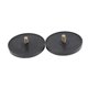 thumbnail image 1 of 2 x 2inch Round Orange Reflectors Universal For Motorcycles ATV Bikes Dirt Bikes, 1 of 3